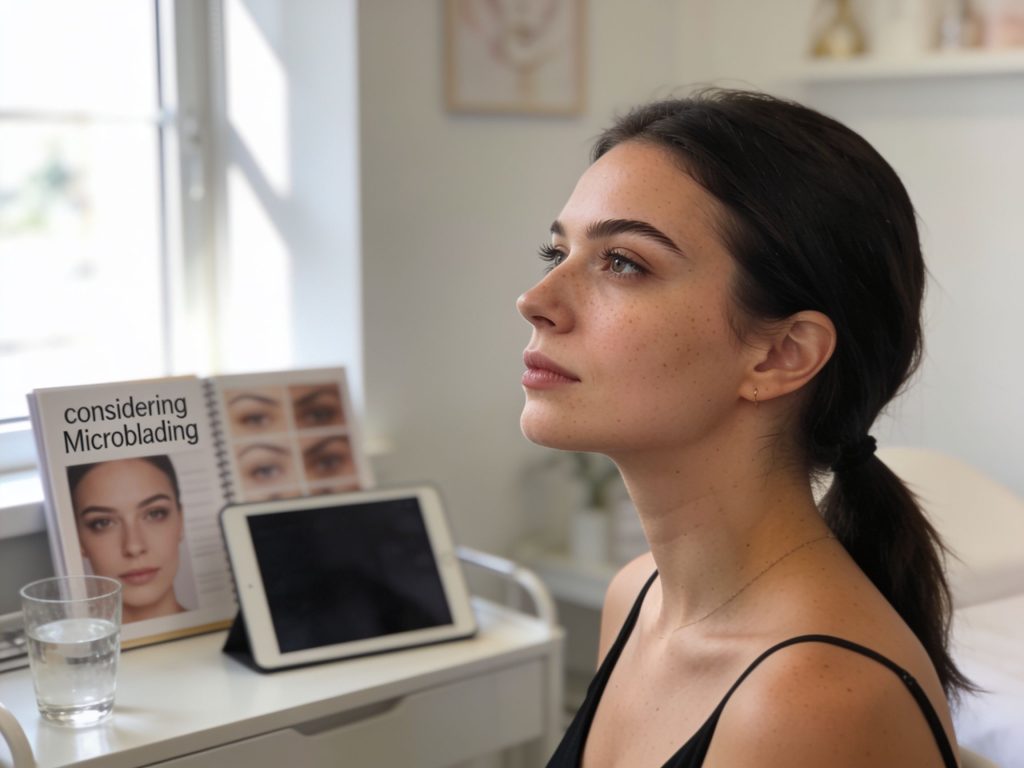 What microblading really looks like before, during, and after healing